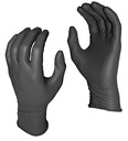 Grease Monkey 8 Mil Disposable Gloves - Black - Large - 50 Pack