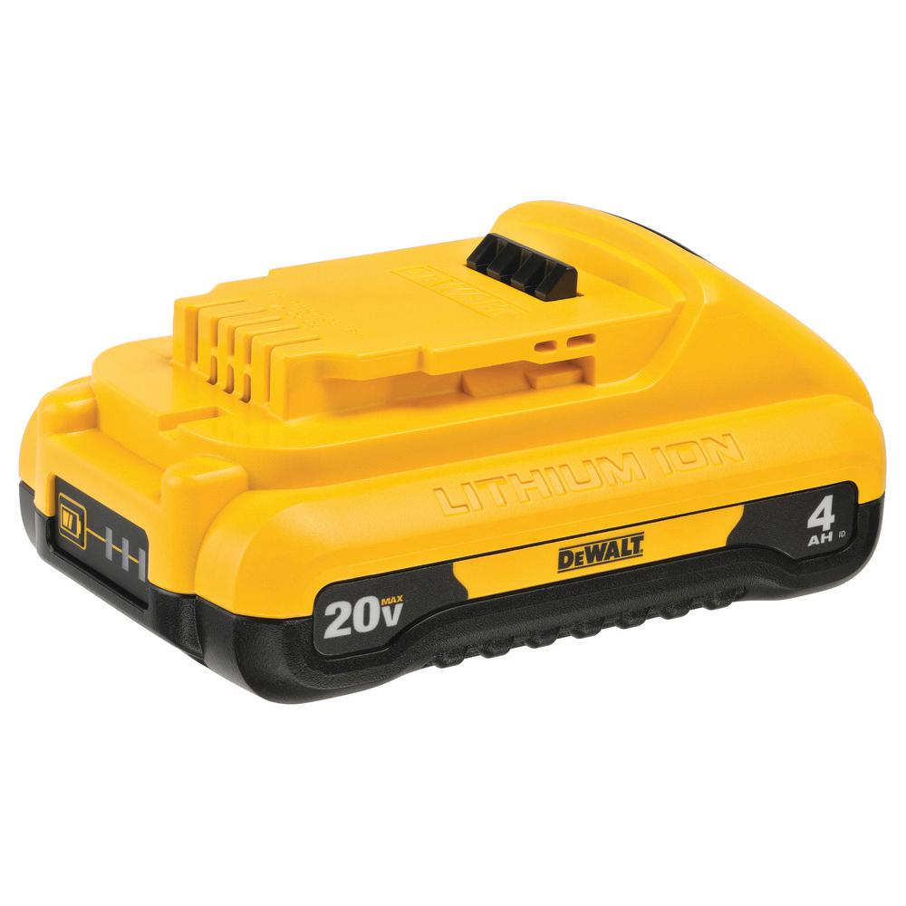 DeWalt 20V MAX DCB240 4 Ah Lithium-Ion Compact Battery 1 Pc