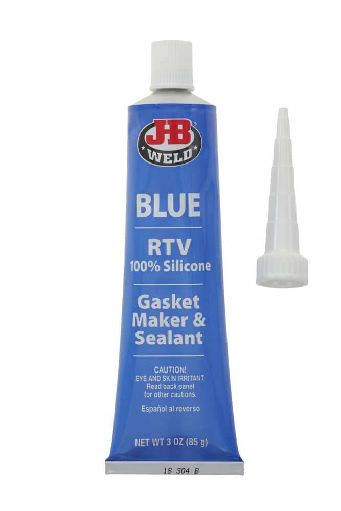 [31316CAN] J-B Weld 31316 Blue RTV Silicone Gasket Maker & Sealant, 3-oz