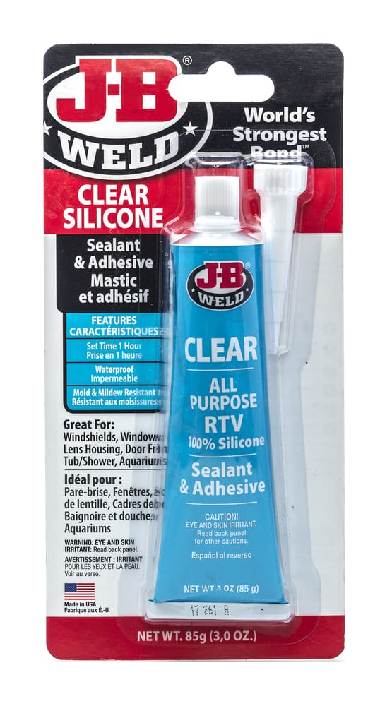 [31310CAN] J-B Weld Clear RTV Sealant, 3-oz