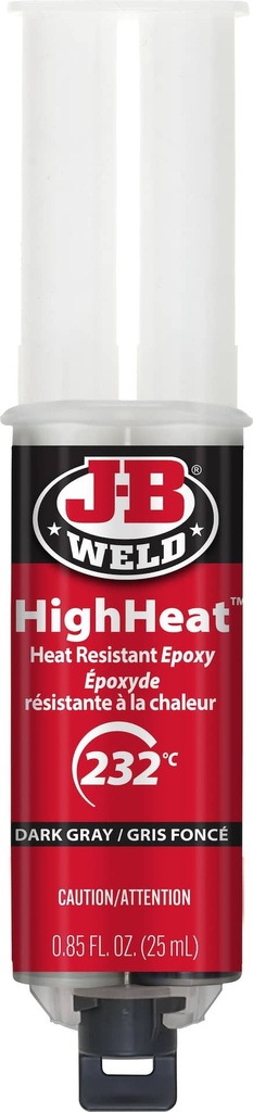 JB Weld High Heat Syringe, 25-mL