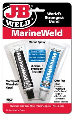 J-B Weld Marine Weld Marine Epoxy, 56-g