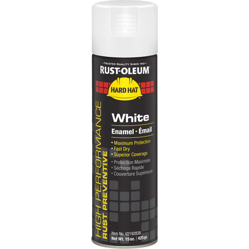 Rust-Oleum V2100 Upright High Performance Spray Paint Gloss White V2192838