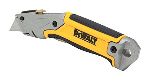 [DWHT10046] DeWalt 9-1/4 in. Retractable Utility Knife Black/Yellow 1 Pk