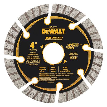 [DW4711T] Dewalt 4in Segmented Xp All Purpose - Dw4711t
