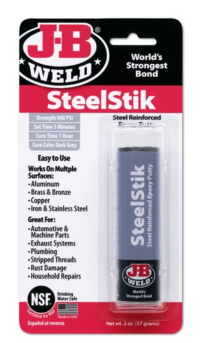 [8267CAN] J-B Weld Steelstik Epoxy Putty Stick 57G Dark Gray 57