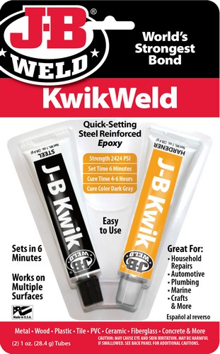[8276CAN] J-B Weld 8276F Kwikweld Quick Setting Epoxy White